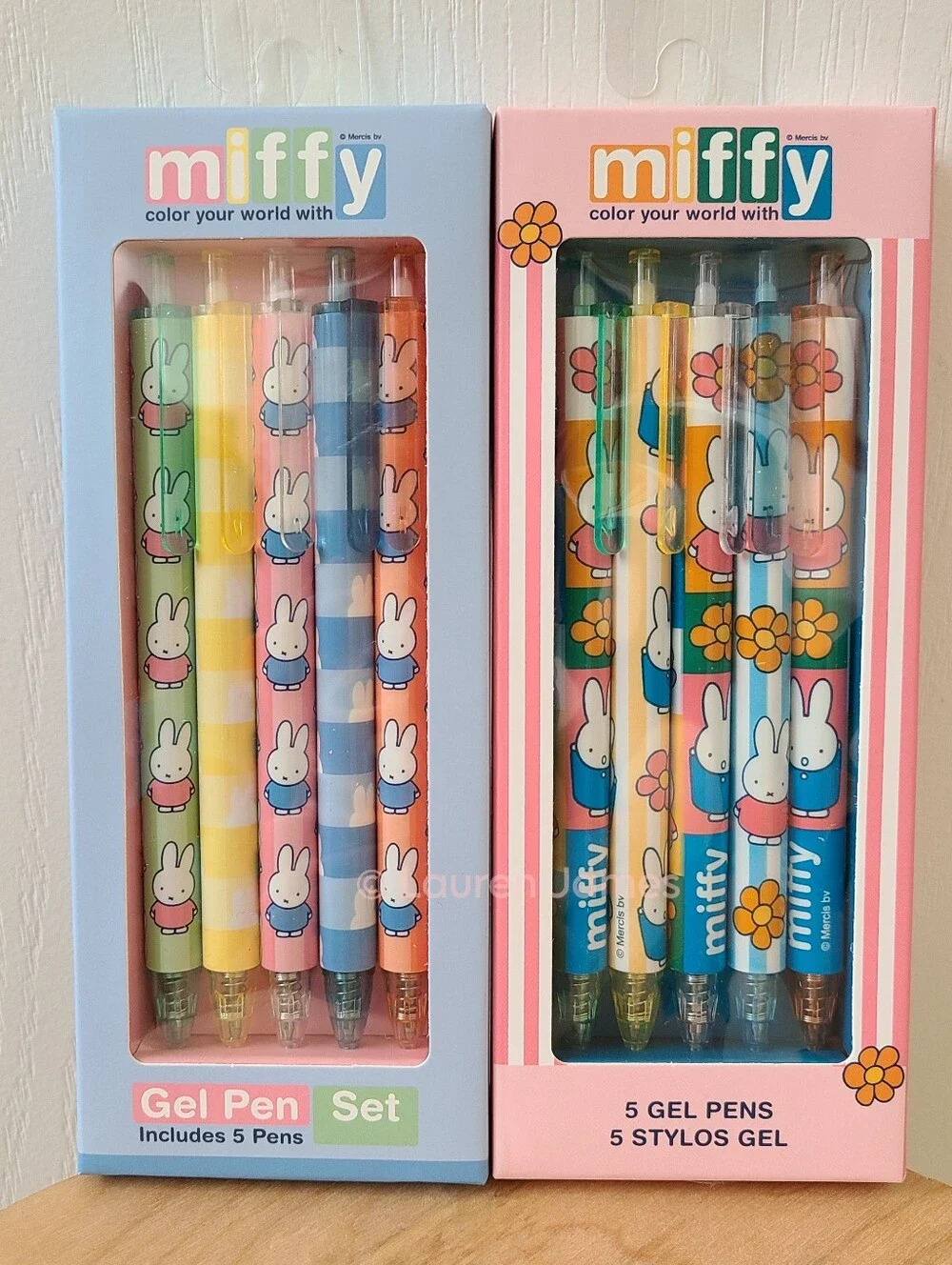 Miffy Colorblock Gel Pen Set